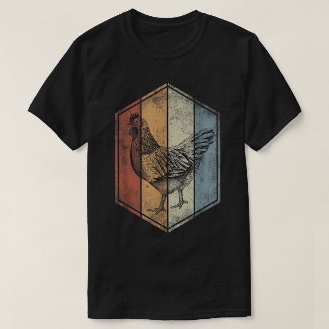 Chicken Pot Pi Shirt - Funny Math T-shirt - Chicke (Design Front)