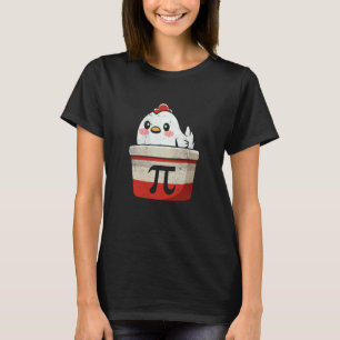 Chicken Pot Pi Symbol Math Teachers Students T-Shirt