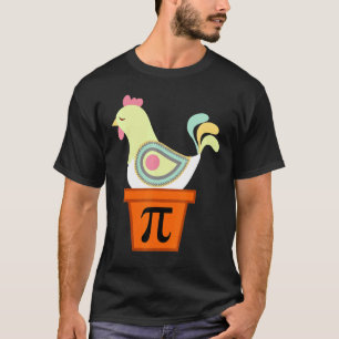 Chicken Pot Pie Day Math Lover Teacher Chicken Pot T-Shirt