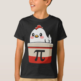 Chicken Pot Pie Funny Math Lover Pun Pi Day Studen T-Shirt