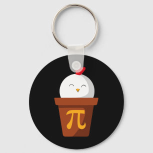 Chicken Pot Pie Pi Day T Shirt Math Teachers Gift  Keychain