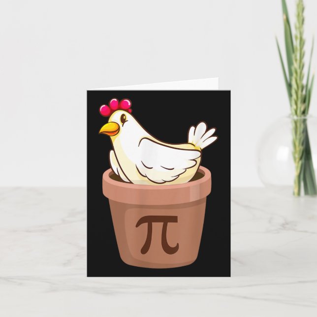 Chicken Pot Pie Three Of My Favourite Things Funny Card (Front)