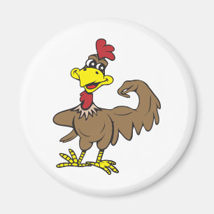 Chicken Power! Customizable! Magnet