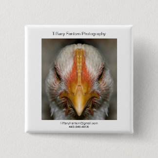 Chicken Promo Piece 2 Inch Square Button