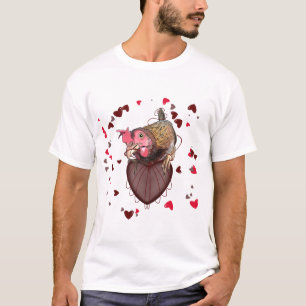 Chicken Pulling Heartstrings T-Shirt
