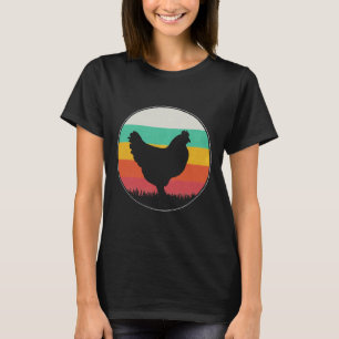 Chicken Retro Vintage 44 T-Shirt