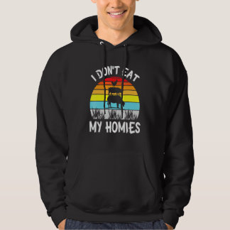 Chicken Ride Pig Riding Cow Together I Don't Eat M Hoodie