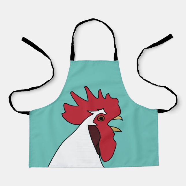 Chicken Rooster Farm Animal Kids Apron (Front)