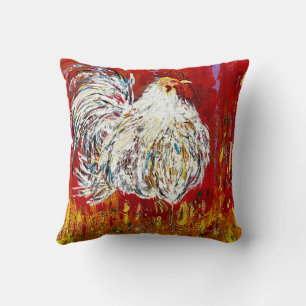 chicken rooster pillow