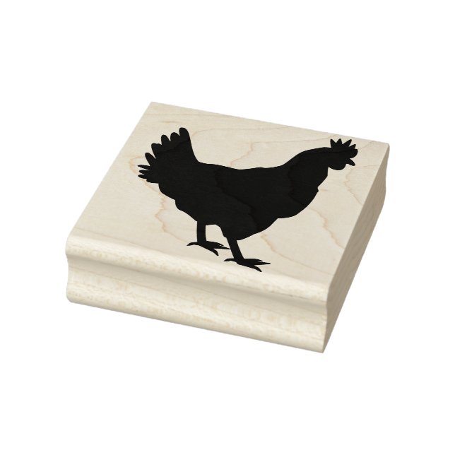 Chicken Rubber Stamp (Stamp)