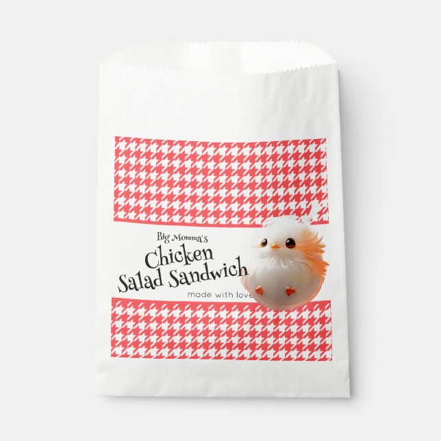 Chicken Sandwich Favour Bag (Front)