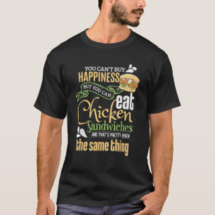 Chicken Sandwich Lover Shirt Funny Chicken Burger