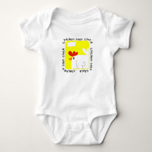 Chicken Says Cluck Farm Bodysuit