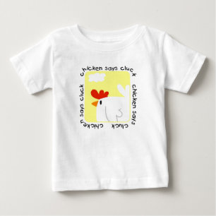 Chicken Says Cluck Tshirts and Gifts