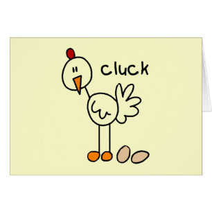 Chicken Says Cluck Tshirts and Gifts