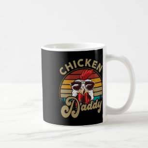 Chicken-shirt Chicken Daddy Vintage 70s Chicken Da Coffee Mug