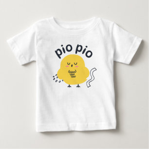 Chicken Singing Pio Pio Baby T-Shirt