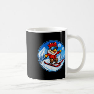 Chicken Ski Coffee Mug