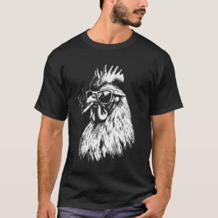 Chicken Smoking Cigarette T-Shirt