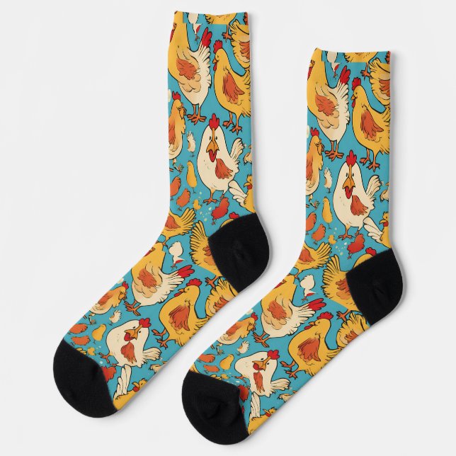 Chicken Socks (Left)