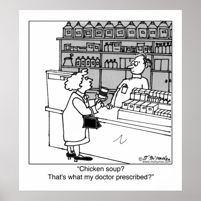 Chicken Soup Is My Prescription? Poster (Front)