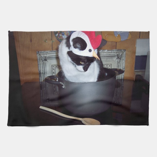 Chicken Soup Kitchen Towel (Horizontal)