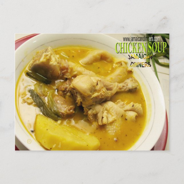 Chicken Soup Postcard (Front)