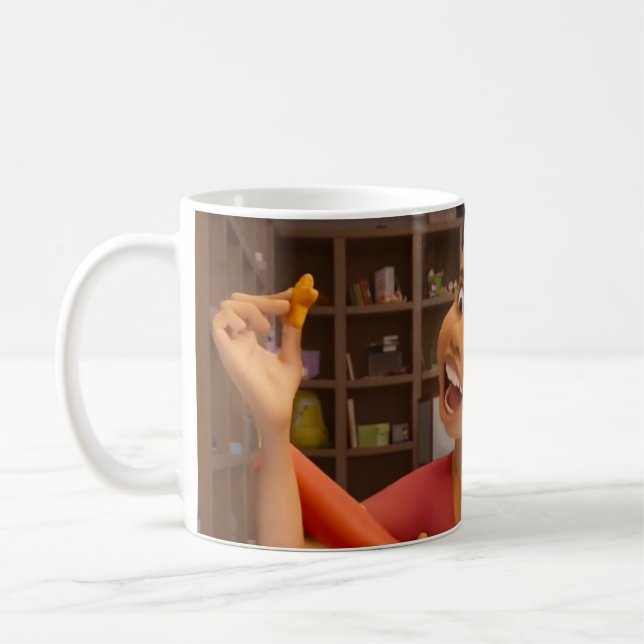 Chicken Stars Meme Coffee Mug (Left)