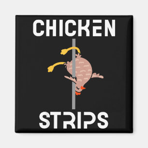 Chicken strips funny dancing chicken bbq barbeque magnet