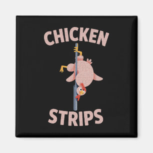 Chicken Strips Funny Silly Dancing Chicken Rbeque  Magnet