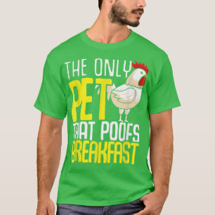 Chicken T Farm Hen Flock Farmer  T-Shirt