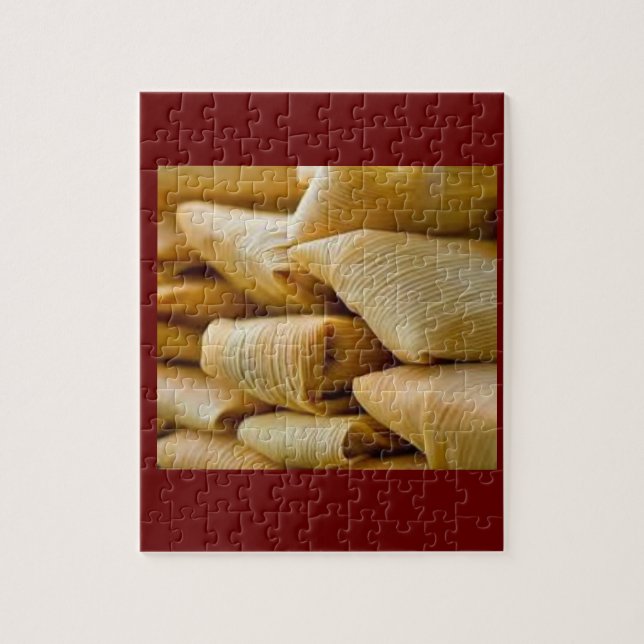 Chicken Tamales Jigsaw Puzzle (Vertical)
