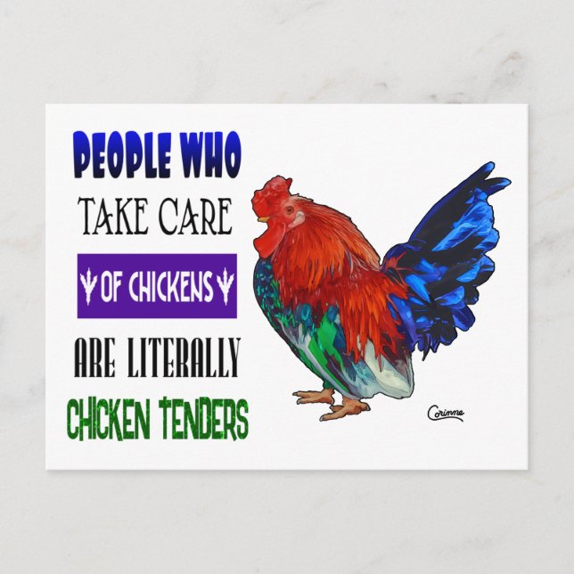 Chicken Tenders - Postcard (Front)