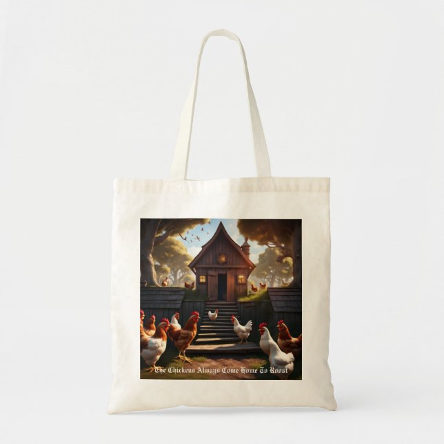 Chicken Tote Bag (Front)