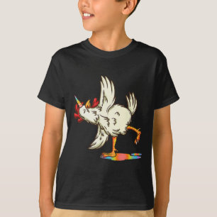 Chicken Unicorn Yoga Pose Hen T-Shirt