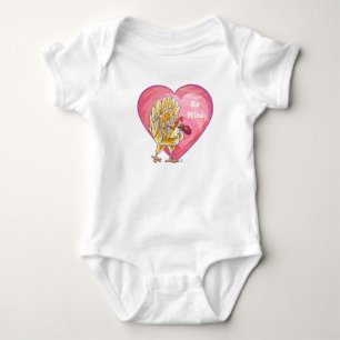 Chicken Valentine's Day Baby Bodysuit