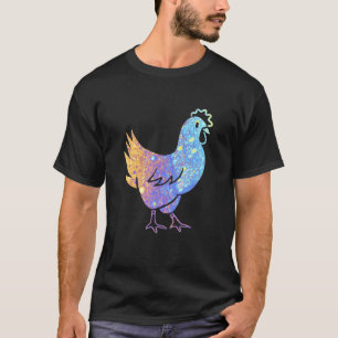 Chicken Vintage Cute Groovy Retro Tie-Dye Style Ch T-Shirt