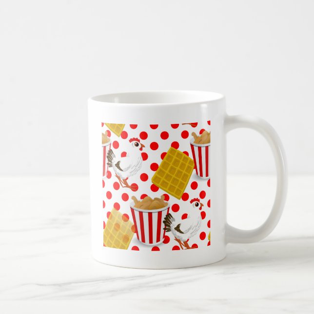 chicken waffles coffee mug (Right)