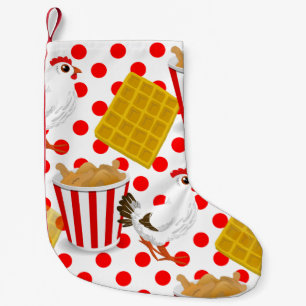 chicken waffles xmas christmas stocking
