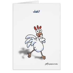 chicken what? card!