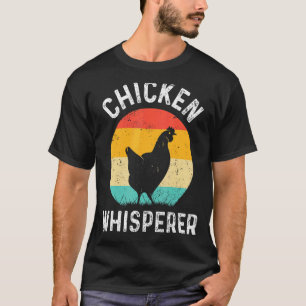 Chicken Whisperer Barnyard Harvest Farming Barn Ca T-Shirt