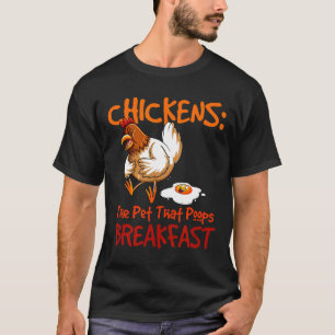 Chicken Whisperer Breakfast Farmer For Men T-Shirt