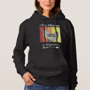 Chicken Whisperer Distressed Poultry   Hoodie