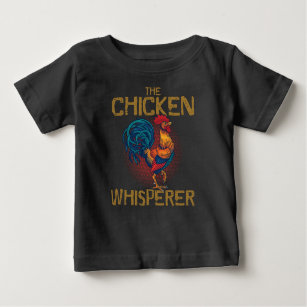 Chicken Whisperer Farmer Baby T-Shirt