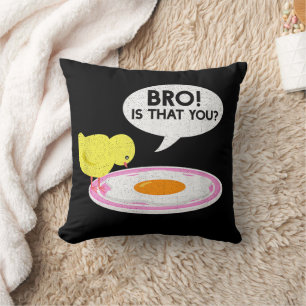 Chicken Whisperer Funny Bro Is That You Funny Farm Throw Pillow