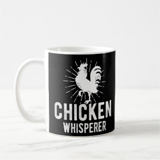 Chicken Whisperer Funny Farm Chicken Face Farming Coffee Mug
