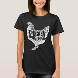 Chicken Whisperer Women Men Farm Farmer T-Shirt
