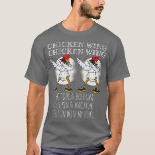 Chicken Wing Chicken Wing fun kids  T-Shirt