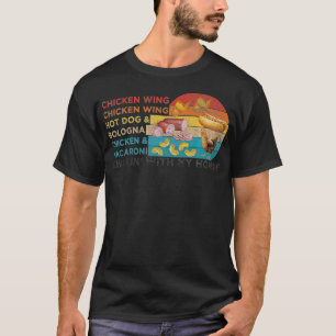 Chicken Wing Chicken Wing Hotdog and Bologna Men T-Shirt