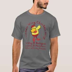 Chicken Wing Chicken Wing Hotdog T-Shirt